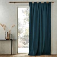 Штора Из велюра 100 хлопок Taya 140 x 260 см синий AM.PM  фото, kupilegko.ru